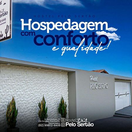 Pelo Sertao Hostel Пираняс Екстериор снимка
