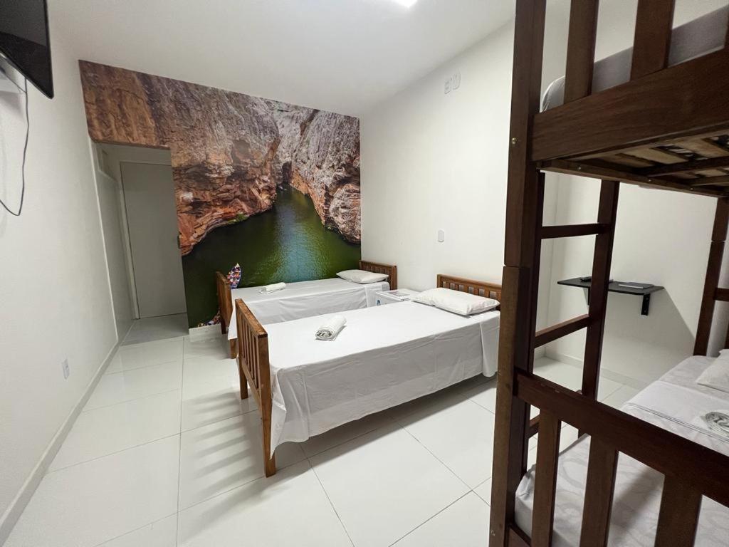 Pelo Sertao Hostel Пираняс Стая снимка